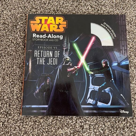 Star Wars Episode VI: Return of the Jedi Read-Along Storybook and CD - Picture 1 of 4